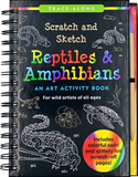 Peter Pauper Press Reptiles & Amphibians Scratch and Sketch