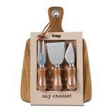 Tag Paddle Board & Cheese Utensil