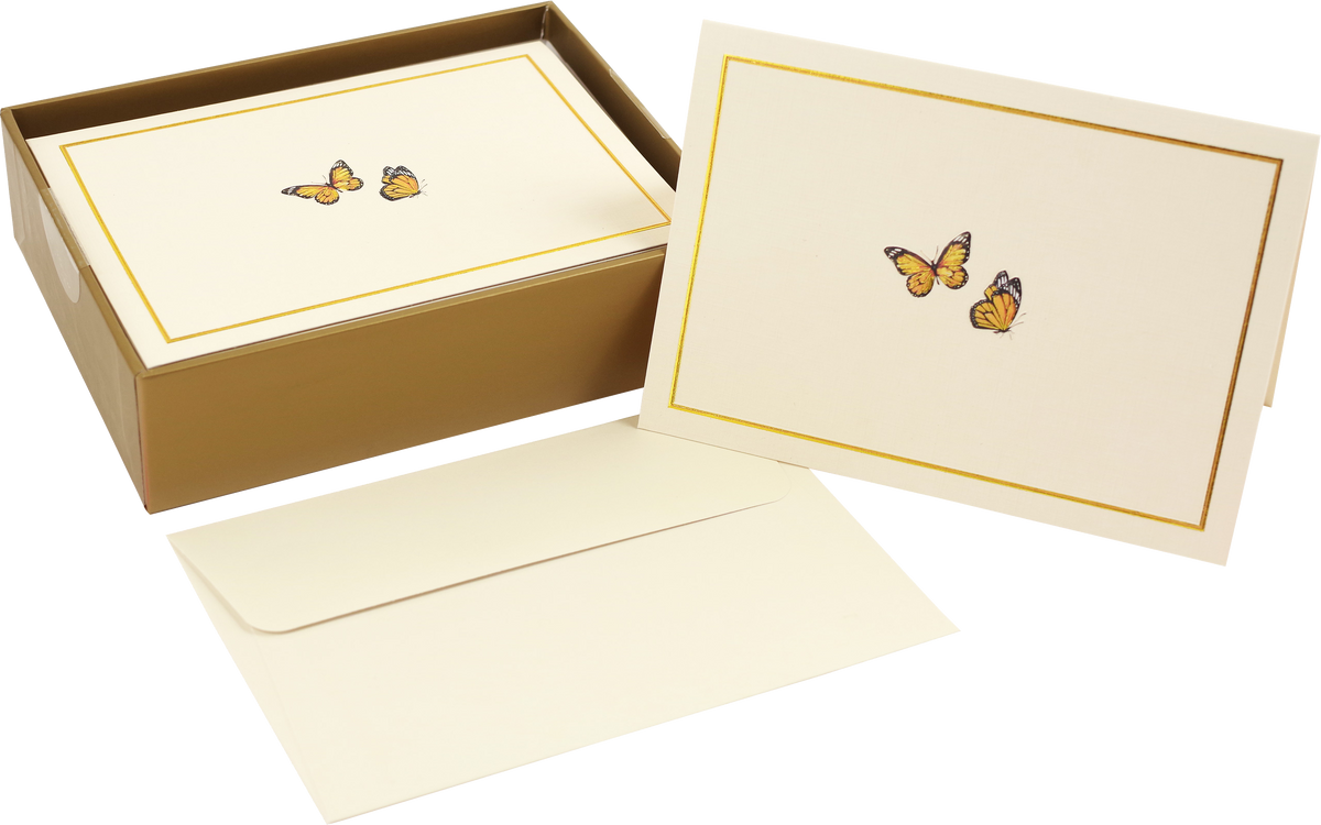 Peter Pauper Press Monarch Butterflies Note Cards