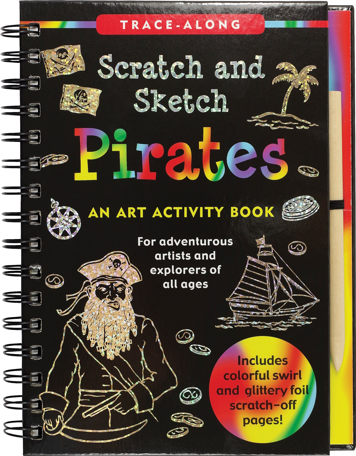 Peter Pauper Press Pirates Scratch and Sketch