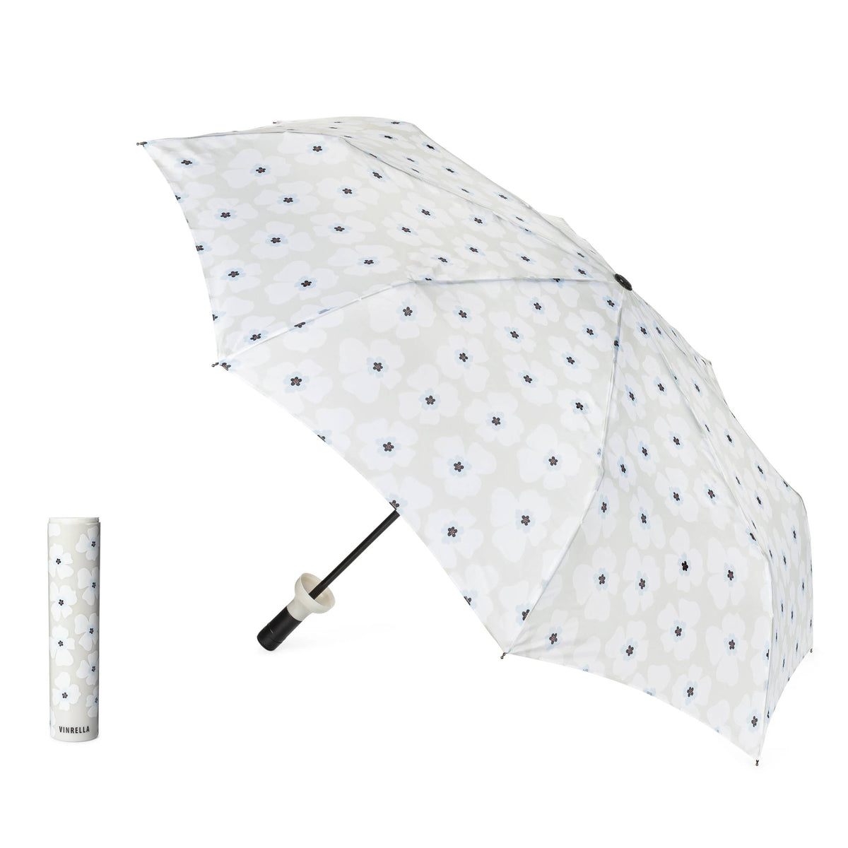 Vinrella Nikki on Grey Bottle Umbrella