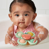 Itzy Ritzy Itzy Pop & Whirl™ - Bath + Travel Toy: Strawberry