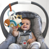Itzy Ritzy Bitzy Busy Ring™ Teething Activity Toy: Farm