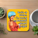 Drinking Helmet Coaster