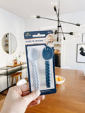 Itzy Ritzy Sweetie Spoons™ Spoon + Fork Set: Mint