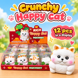 Crunchy Happy Cat #2 Squishy — Rich Happy Cat ASMR Crunch
