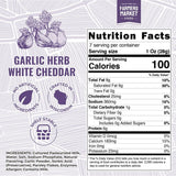 Farmers Market Foods Garlic Herb White Cheddar 7oz