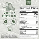 Farmers Market Foods Monterey Pepper Jack Cheese 7oz