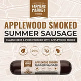 Farmers Market Foods Applewood Smoked Summer Sausage 5oz