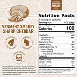 Farmers Market Foods Vermont Smokey Sharp Cheddar 7oz
