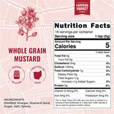 Farmers Market Foods Whole Grain Mustard 2.25oz