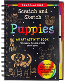 Peter Pauper Press Puppies Scratch and Sketch