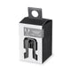 Viski Champagne Stopper Gunmetal Black