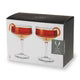 Viski Admiral Crystal Coupe Glasses Set of 2