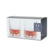 Viski Admiral Crystal Rocks Glasses Set of 2