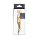 Viski Belmont Double Hinged Corkscrew 24k Gold