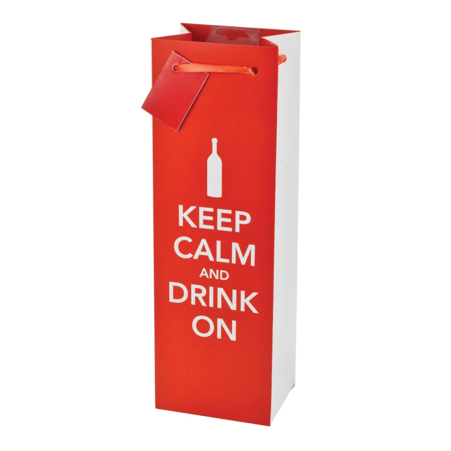 Bag, Keep Calm Wine Bag