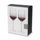 Viski Admiral Cut Crystal Universal Wine Glasses Set of 2