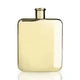 Viski Belmont 6oz Flask Gold