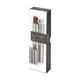 Viski Warren Cigar Holder and Flask Gunmetal