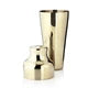 Viski Belmont 25oz Parisian Cocktail Shaker Gold