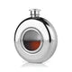 Viski Irving 5oz Scope Flask Stainless Steel