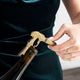 Viski Belmont Double Hinged Corkscrew 24k Gold
