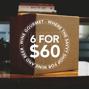 6 for $60 Mix & Match Wine Box